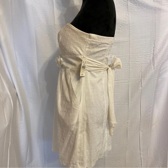 Ruby Rox white strapless dress size 7 NWT. - Picture 3 of 7